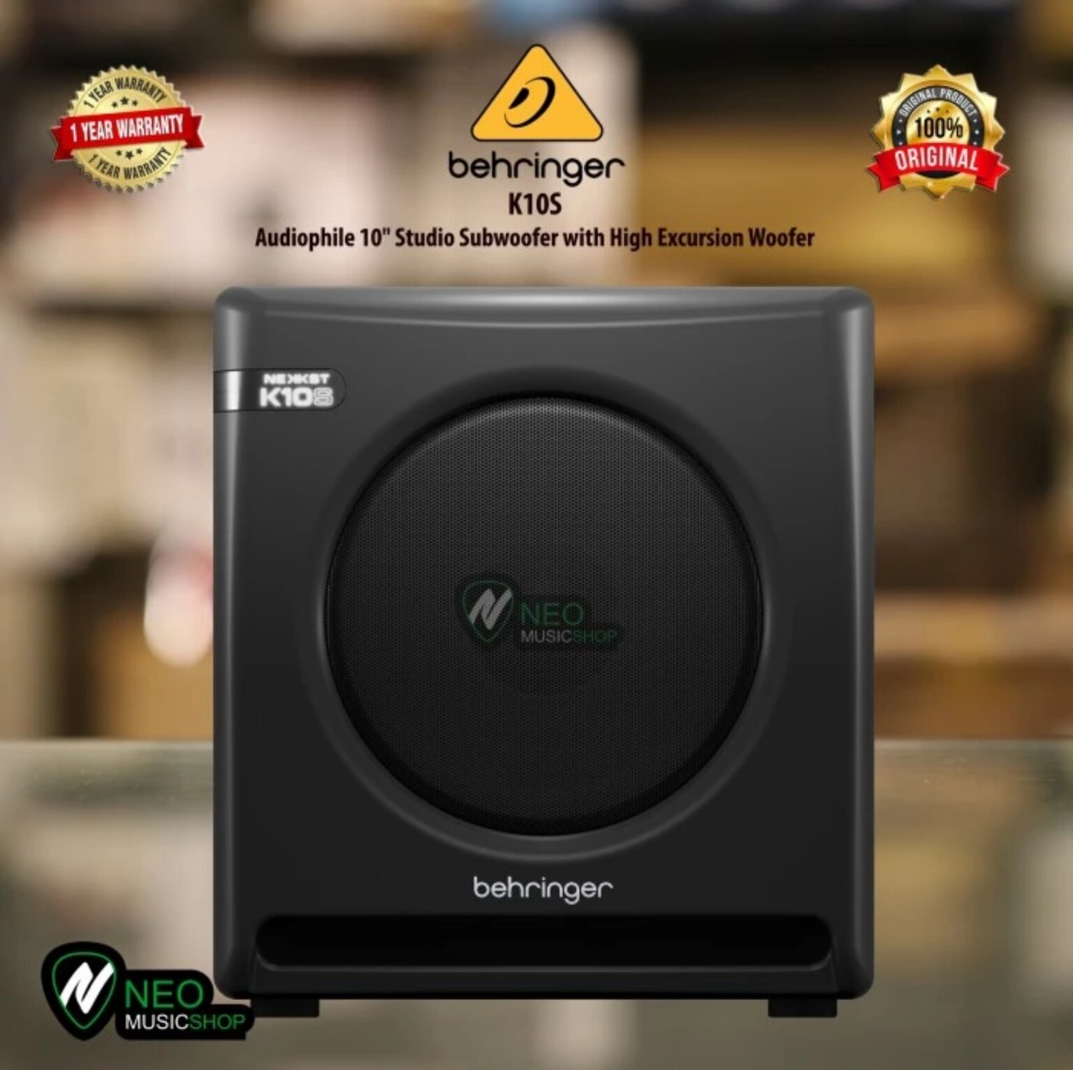 Behringer hot sale subwoofer 10