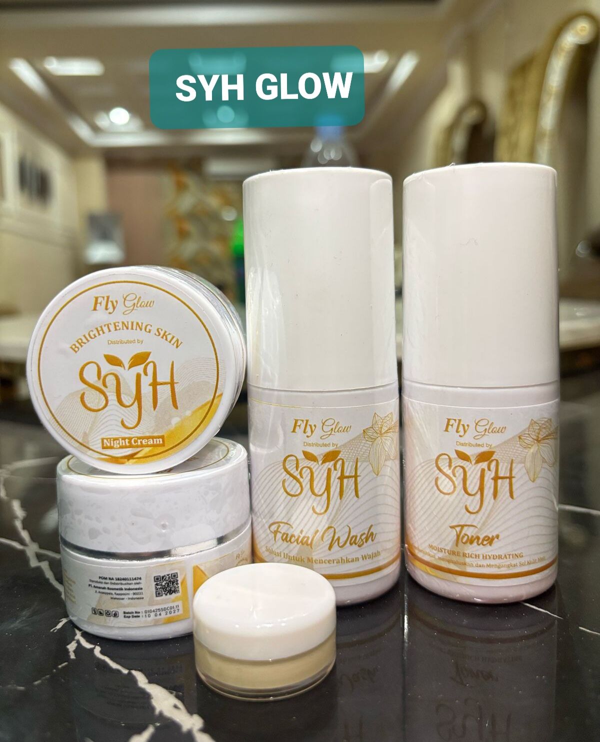 bpom cream paket lengkap syh glow fly glow premium syh skin syr glowing set paket premium syahreni glo…