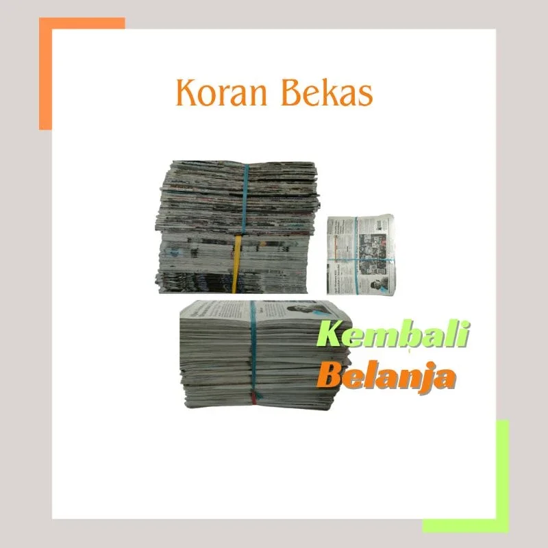 Koran Bekas Bersih Gram Koran Bekas Berkualitas Koran Bekas