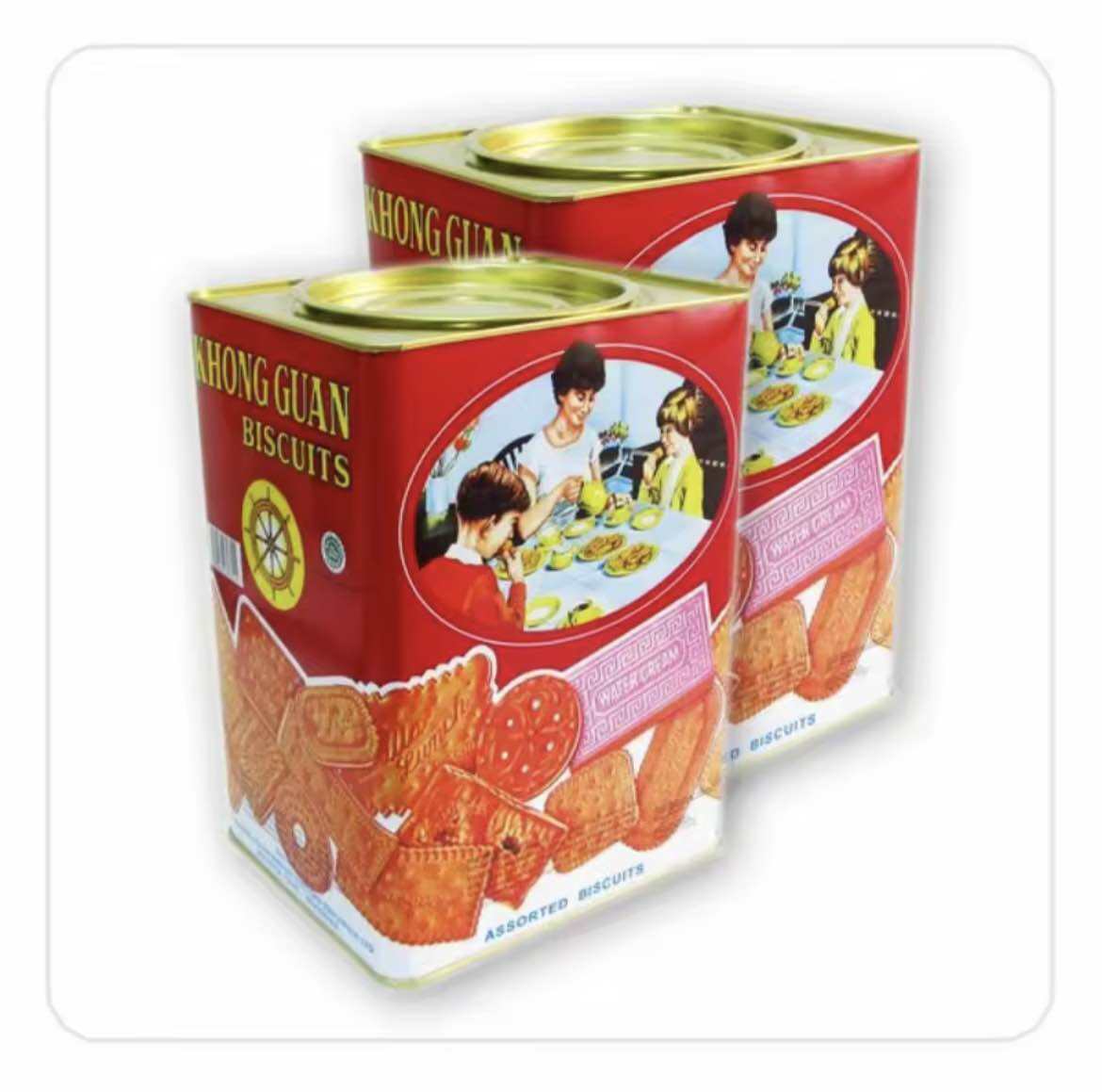 Termurah biskuit Khong Guan kaleng kotak 1600 gr kue kaleng