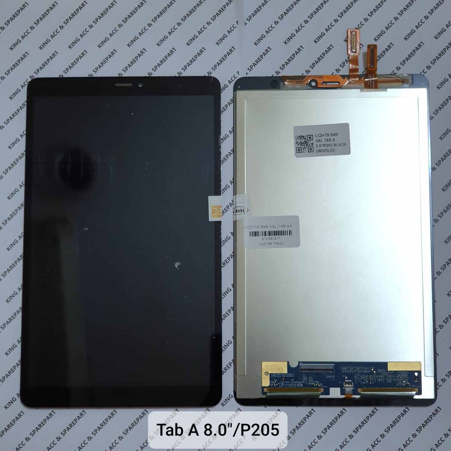 LCD TOUCHSCREEN SAMSUNG GALAXY TAB A 8-0 INCHI P205 BLACK Lazada