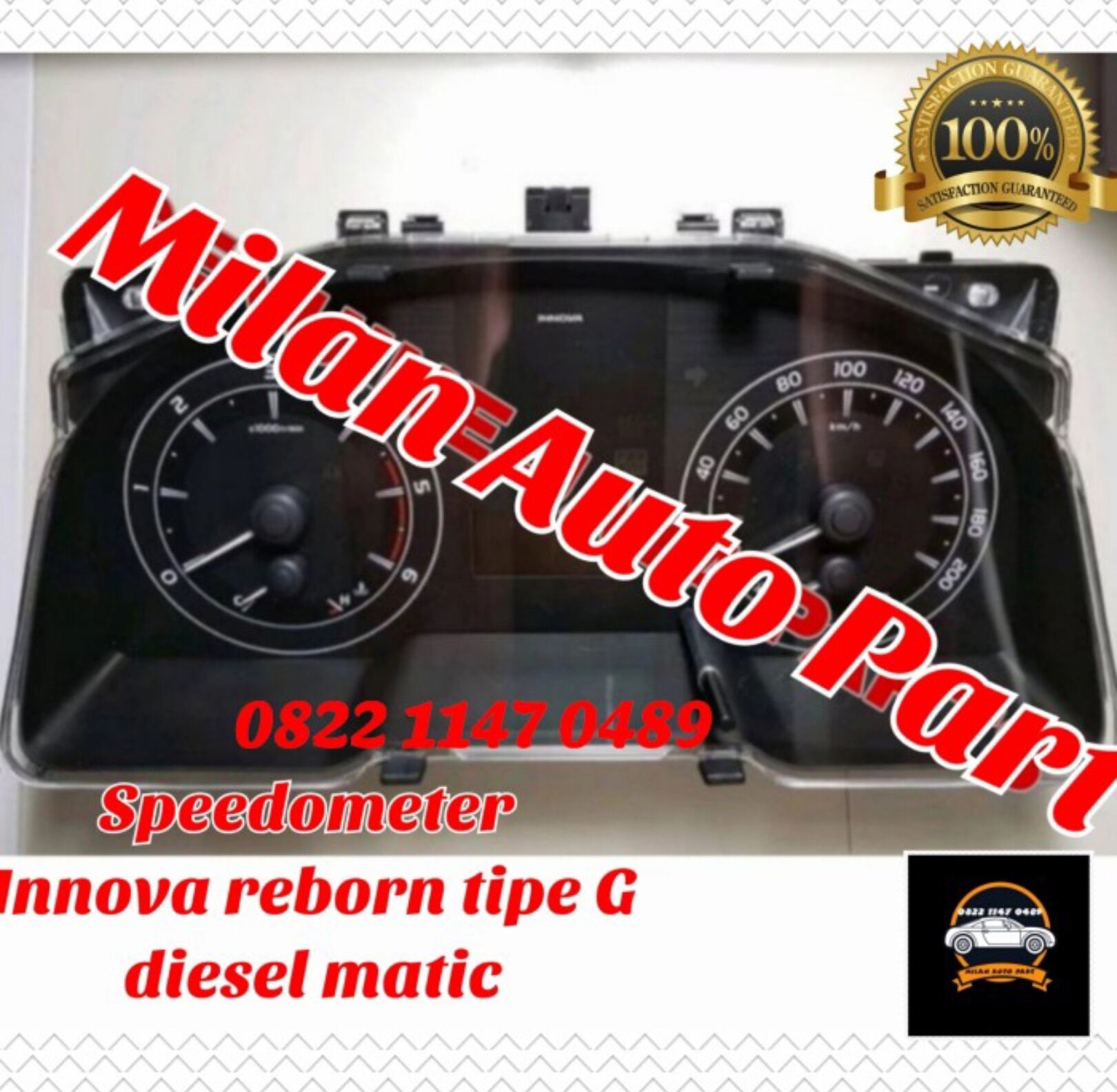 Kilometer Speedometer Innova reborn matic diesel type tipe G 2016 2017