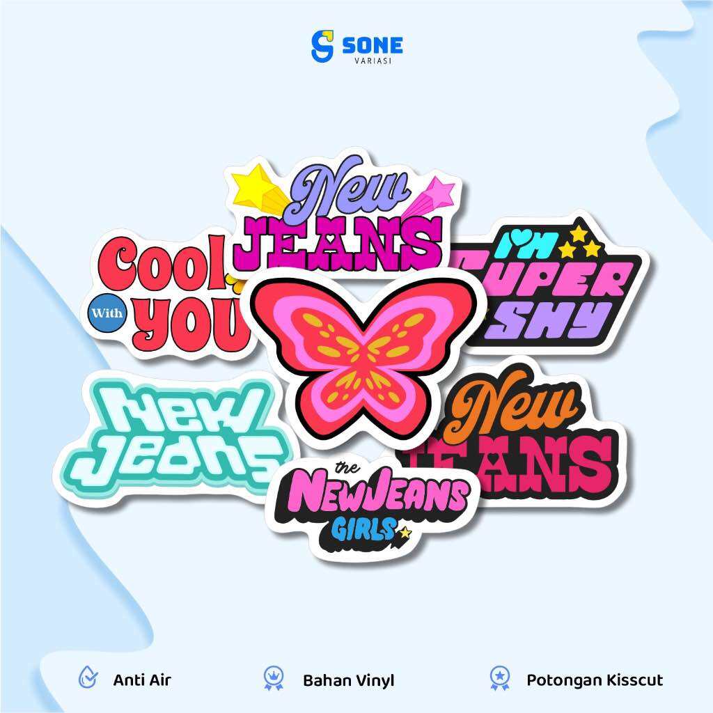 Jual New Jeans Sticker Pack - Kota Administrasi Jakarta Barat - Sleeklamia