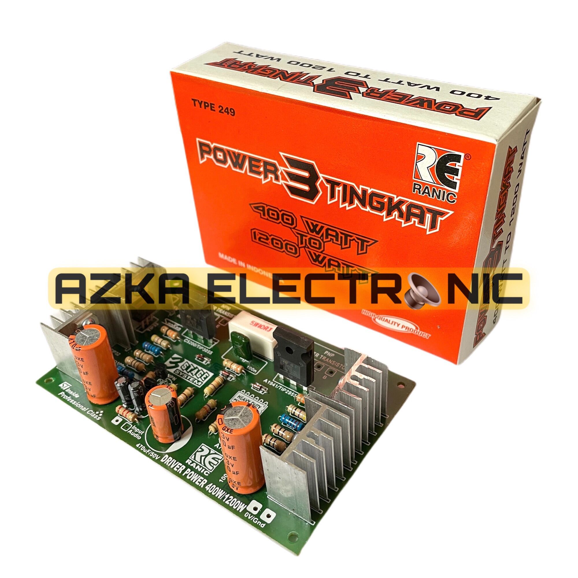 Kit Driver Power Amplifier 3 Tingkat Lazada Indonesia