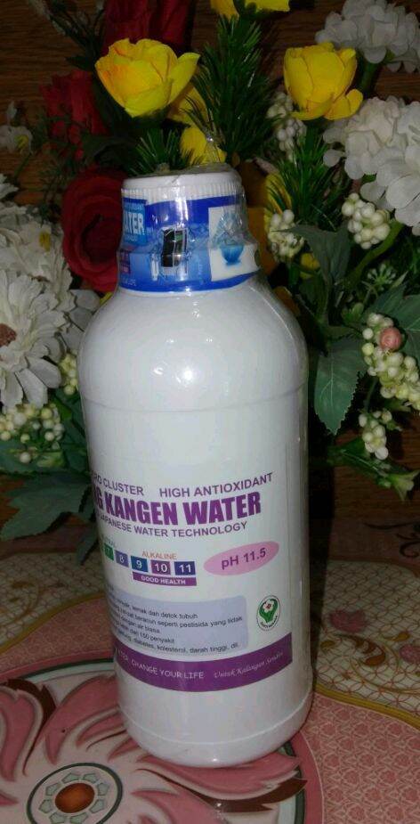 Botol Kangen Water Strong Water isi 500ml Detoxifikasi