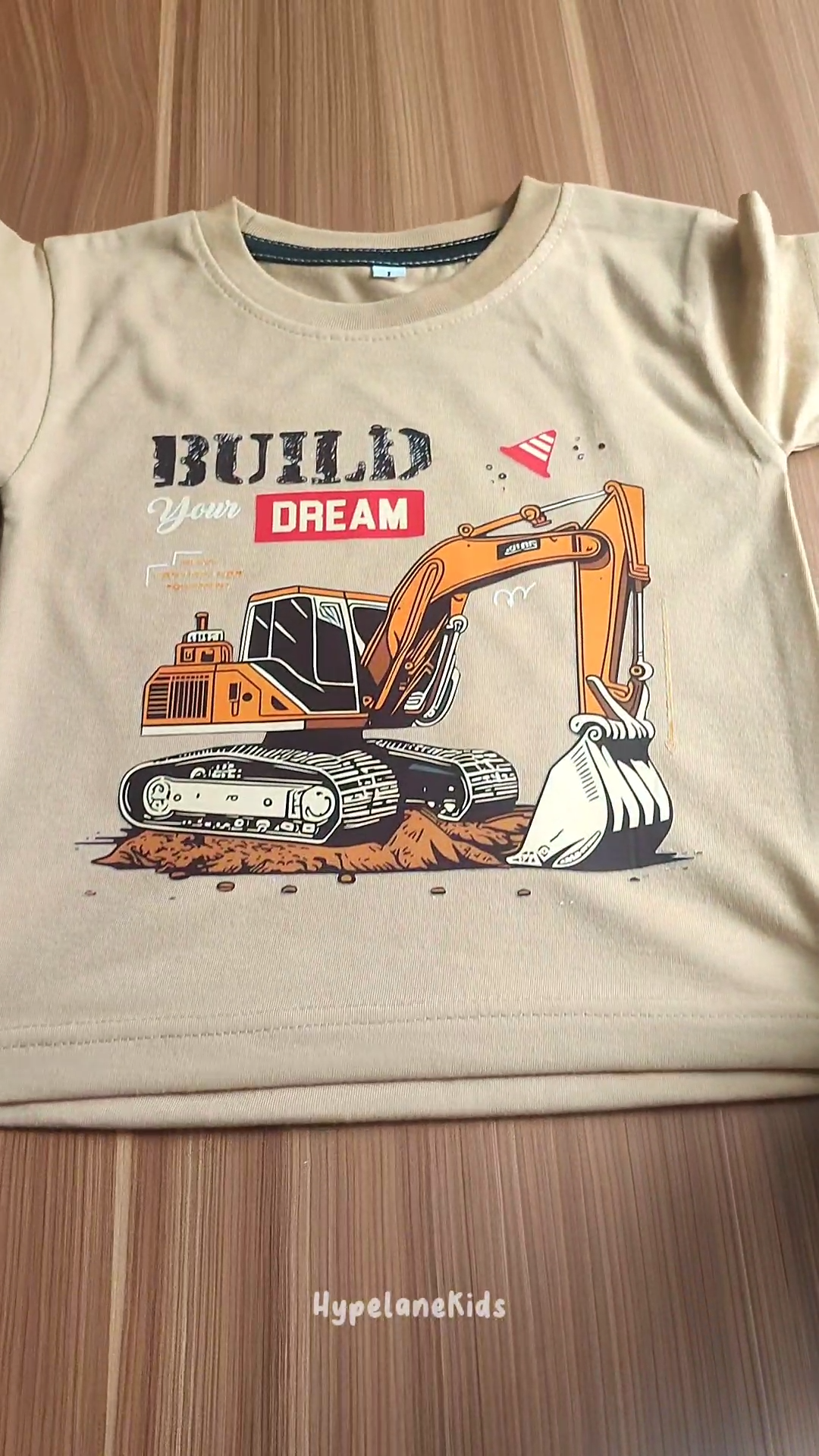 Baju Kaos Distro Anak Laki Laki Karakter Excavator Lucu Import Usia 1 - 10 Tahun - Hypelane - DTF