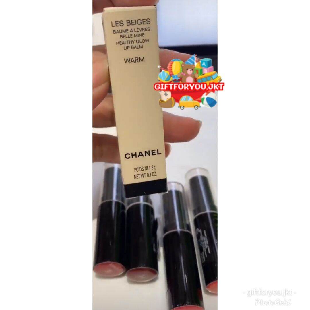 Chanel Les Beiges Lip Balm Care Healthy Glow Tint Color Hydrate