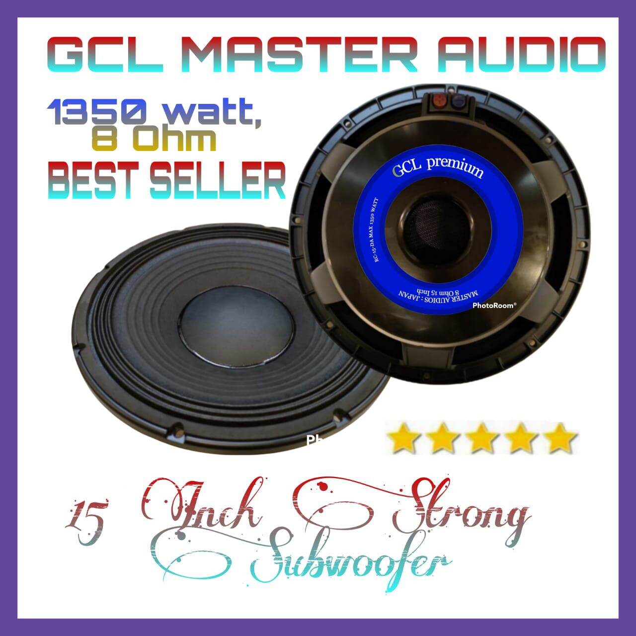 Speaker Komponen 15 Inch GCL PREMIUM 