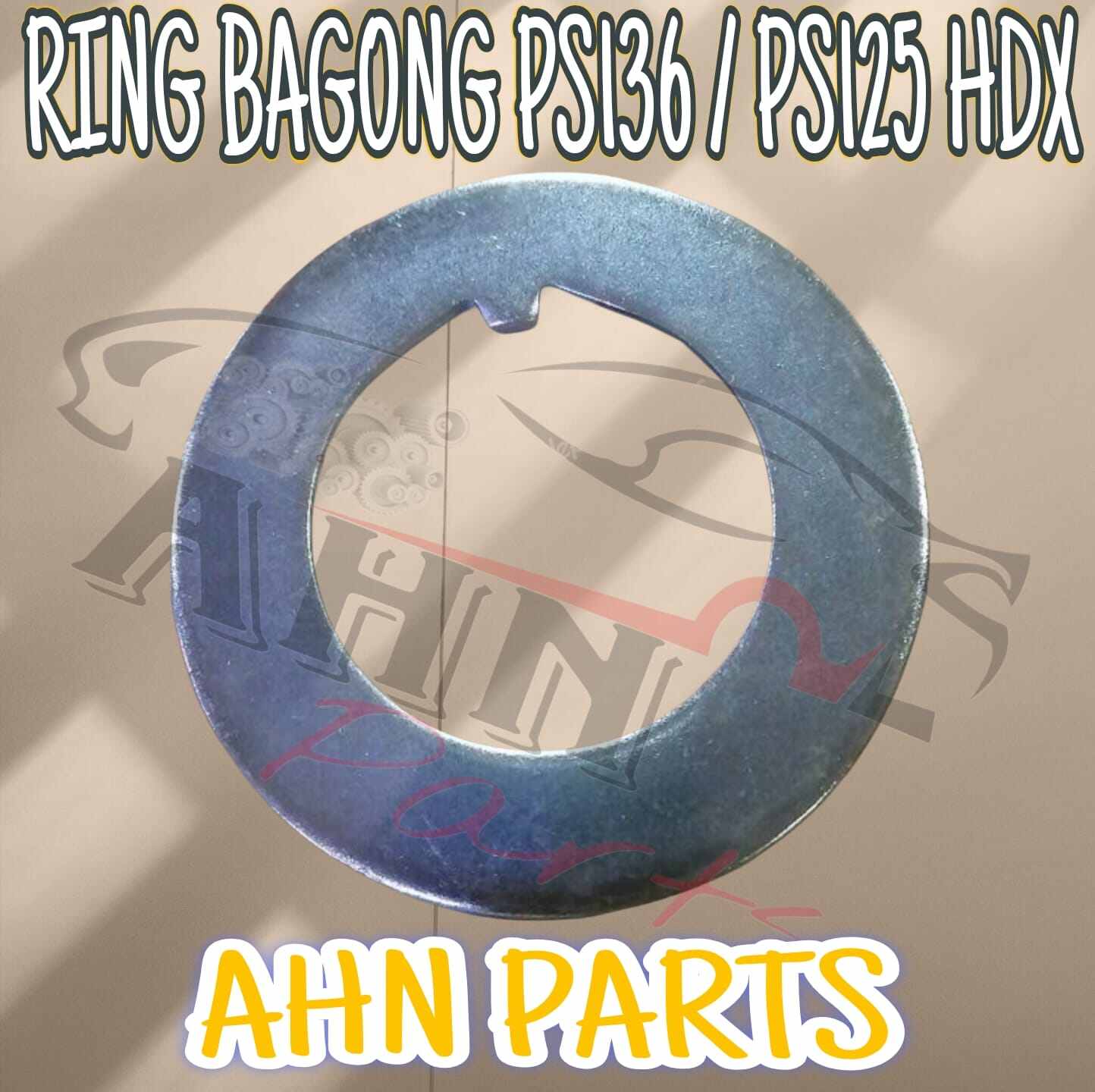 RING BAGONG WASHER REAR AS RODA BELAKANG PLATE LOCK MITSUBISHI PS136 PS125 HDX Harga 16,535 rupiah*Gratis Ongkir