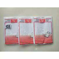 Singlet Pria Dewasa Poly Ukuran 32.34.36.48.40.42