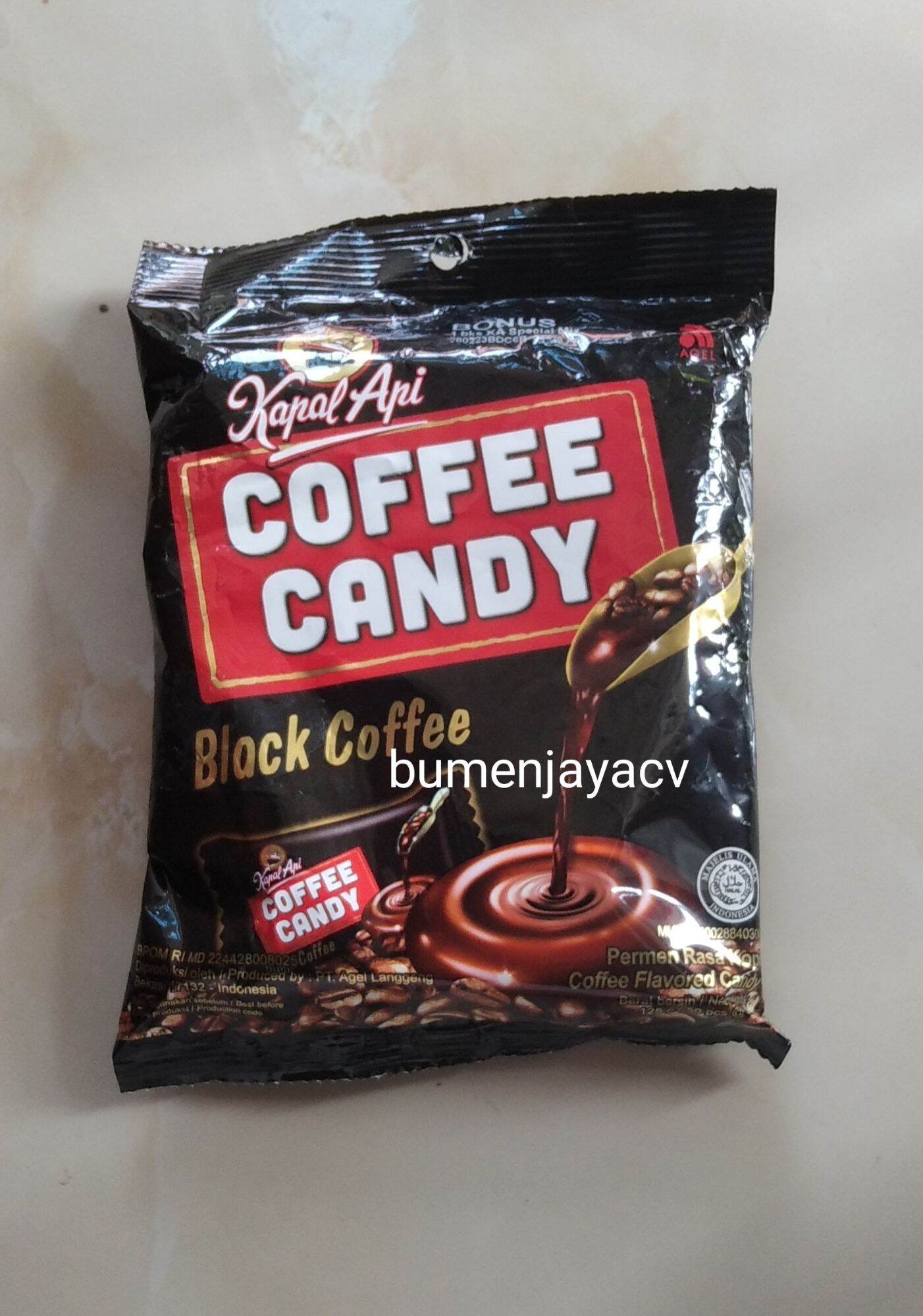 coffee candy permen kopi kapal api isi 50 biji permen kopiko golia dll