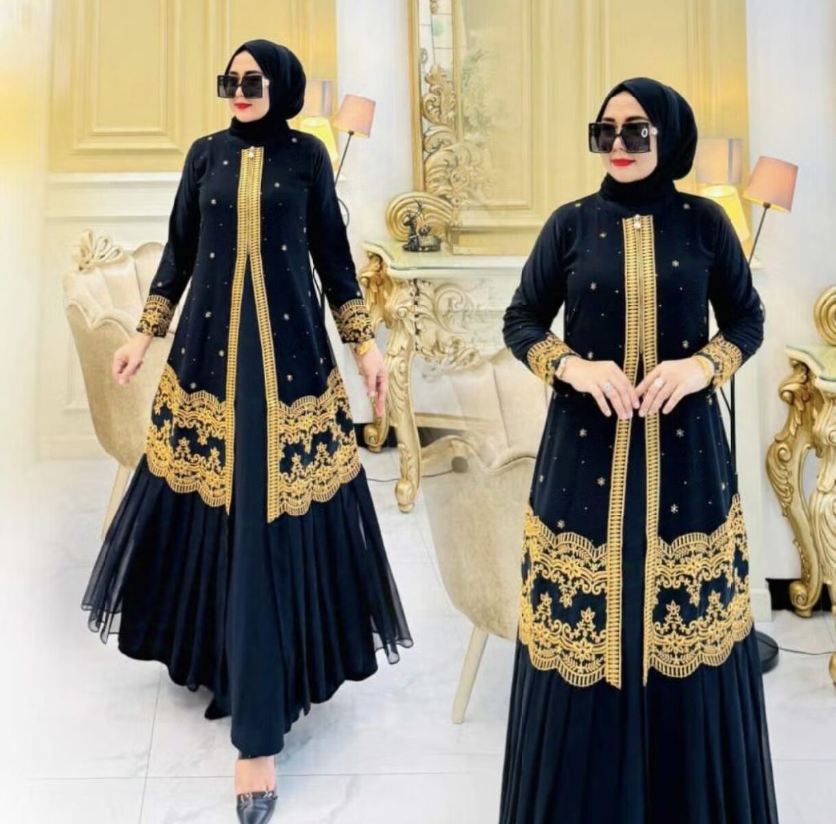 ZANA ABAYA GAMIS TURKEY WANITA MARYAM SERI JERSEY PREMIUM MIX