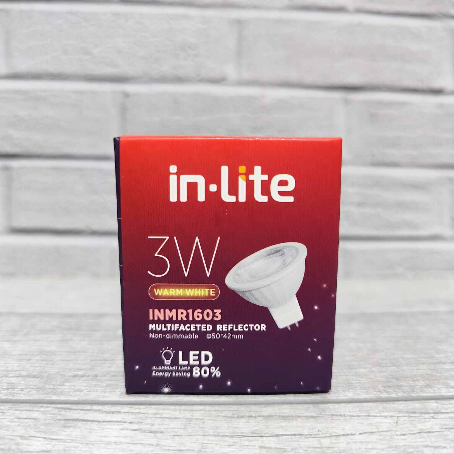 InLite / In-Lite LED 3W 3 WATT WARM WHITE 3000K MR16 INMR1603 In Lite ...