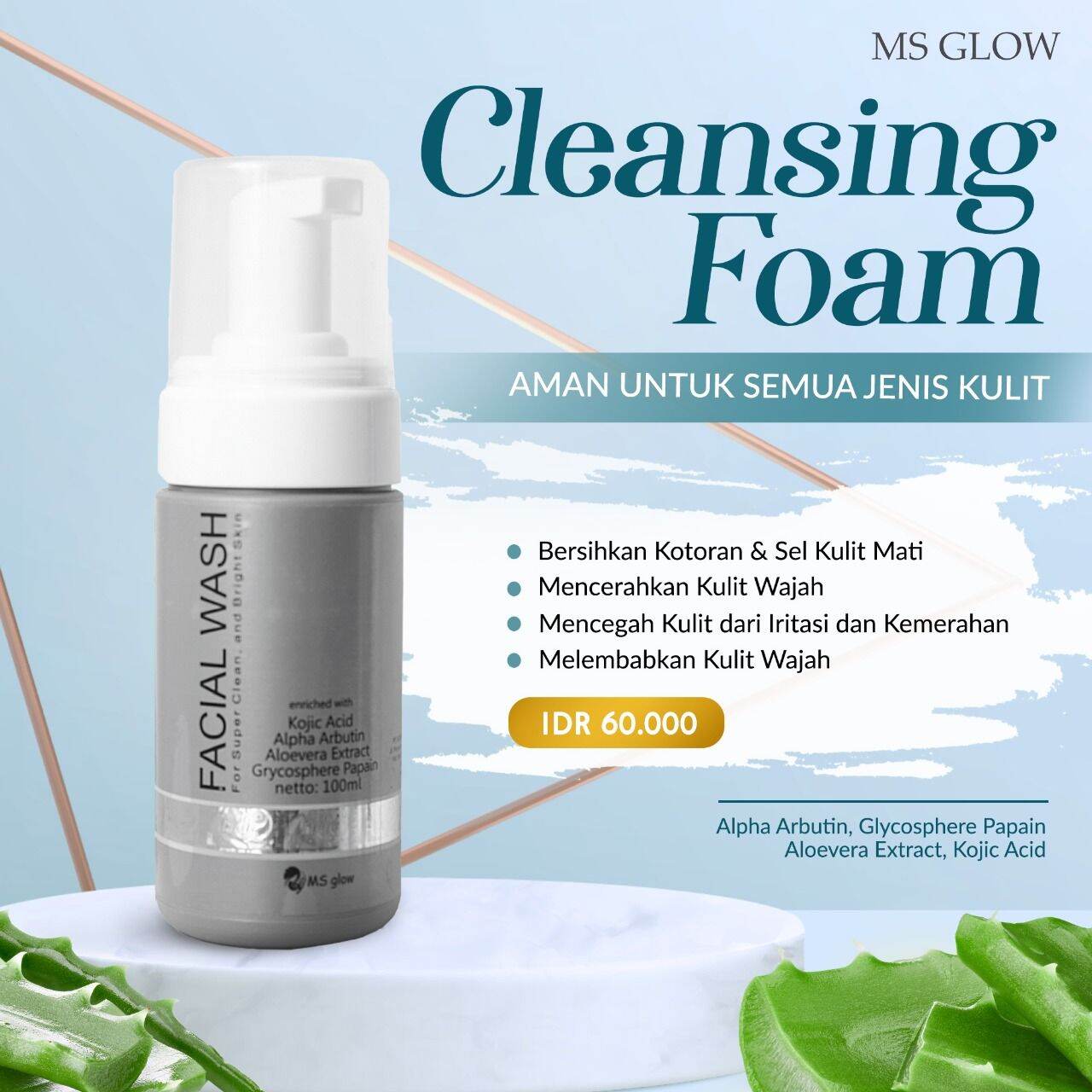 Facial Wash Ms Glow