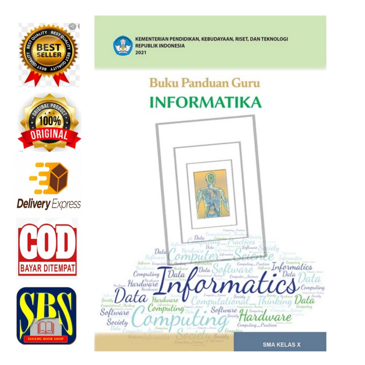 Buku Panduan Guru INFORMATIKA SMA Kelas 10 Kurikulum Merdeka | Lazada ...