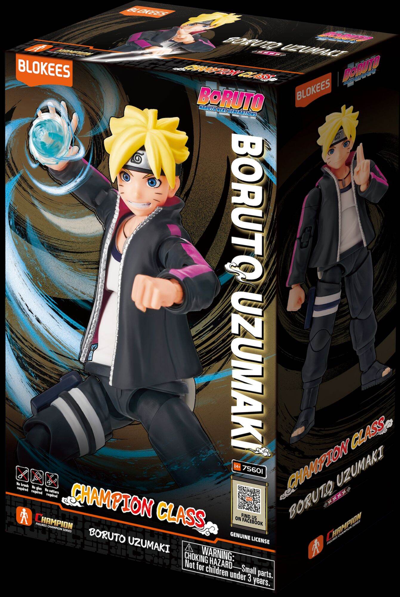 Blokees Naruto Shippuden figure Naruto Uzumaki Champion Class