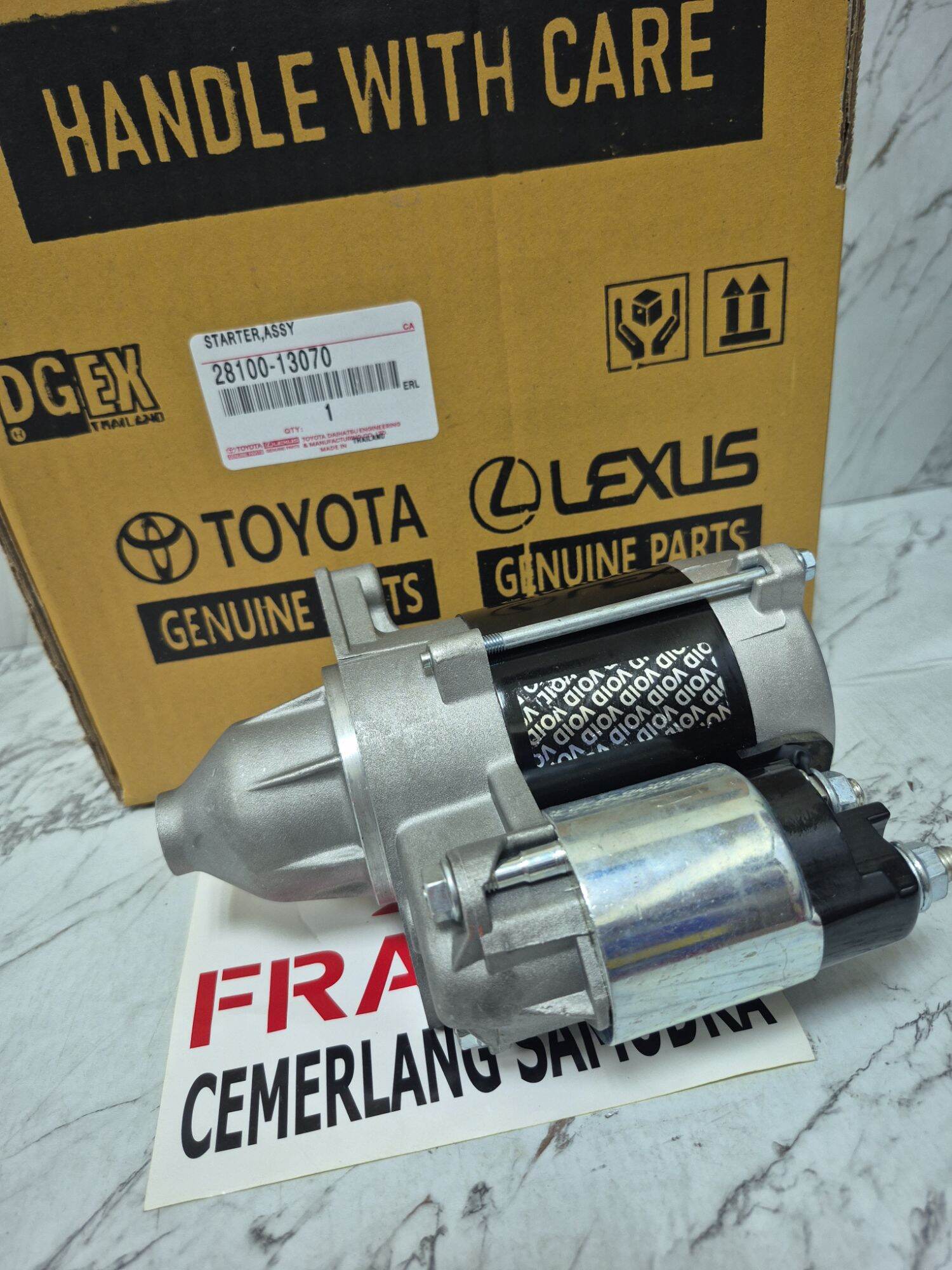 Dynamo starter Assy Kijang 5K (8t) 13070 Harga 585,000 rupiah*Gratis Ongkir