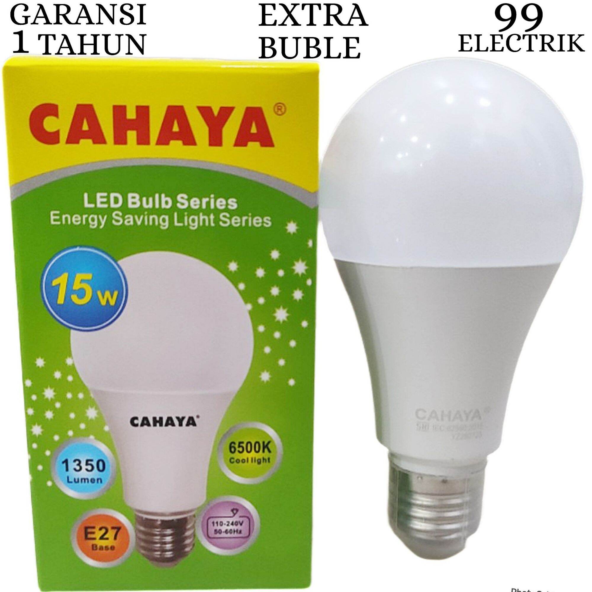BOHLAM LED CAHAYA BULB GARANSI 1 TAHUN / LAMPU LED CAHAYA BULB 3W-30W