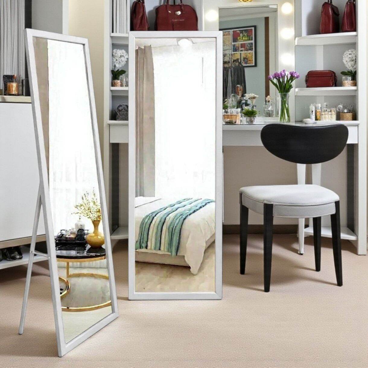 STANDING / HANGING MIRROR MINIMALIS CERMIN DEKORASI