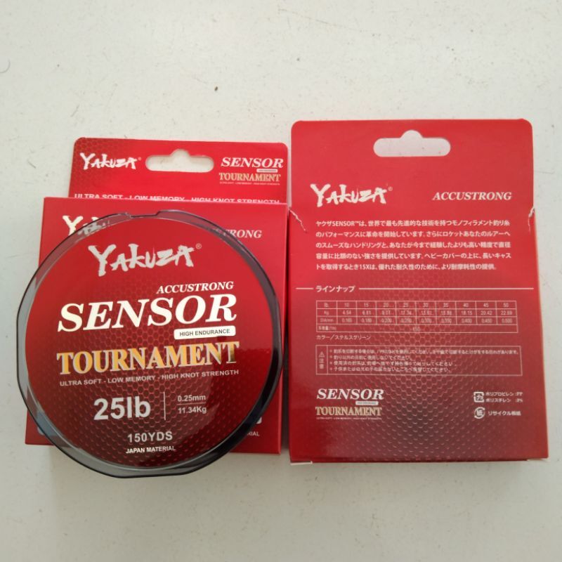 Senar Pancing Yakuza Sensor Tournament Accustrong Japan | Lazada Indonesi   a