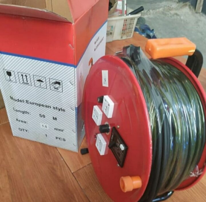 Promo Kabel Gulung Meter Plus Stop Kontak Kabel Roll Meter Lazada Indonesia