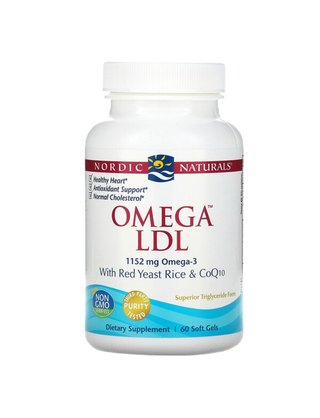 Nordic naturals omega LDL 1152mg omega 3 60.softgel Lazada Indonesia
