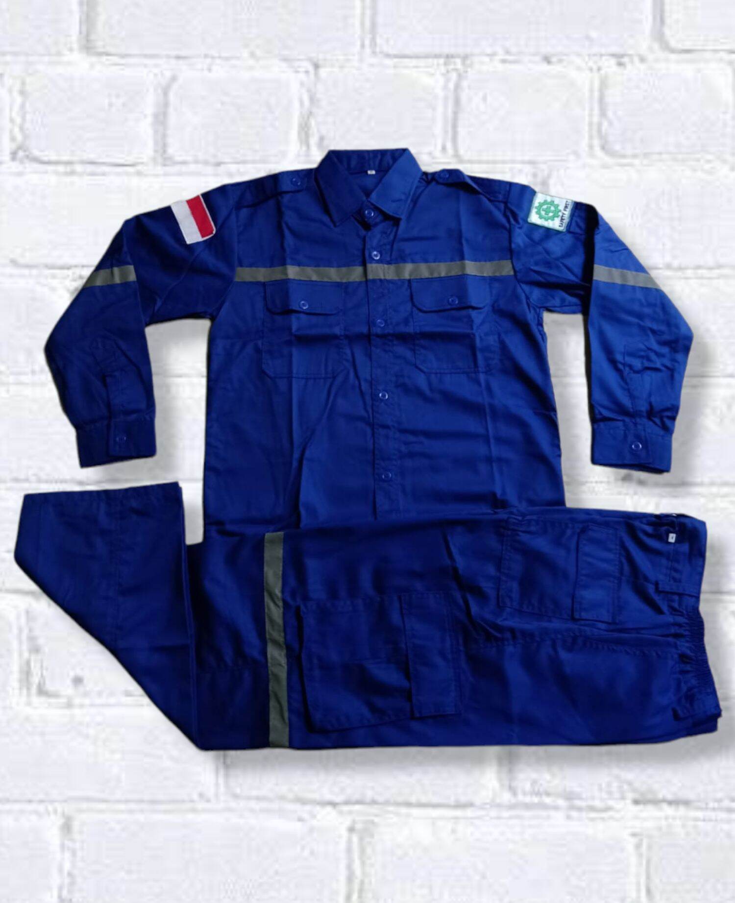 Seragam celana Setelan Wearpack Safety K3 - Seragam Wearpack Katelpak ...