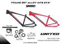 FRAME UNITED SPEED 27.5 ALLOY PLUS HEADSET TA 12 x 142