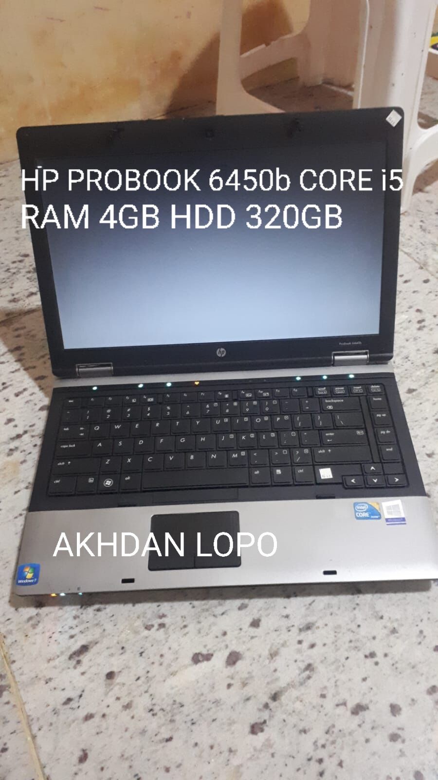 LAPTOP HP PROBOOK 6450b CORE i5 RAM 4GB HDD 320GB TERMURAH