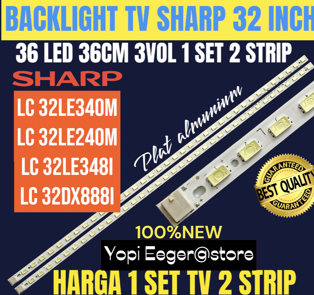 Backlight Tv Led Sharp Inch Lc Le M Lc Le M Lc Le I Lc Dx I Backlight Tv