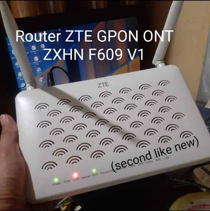 Router ZTE ZXHN F609 V1 GPON ONT Lazada Indonesia