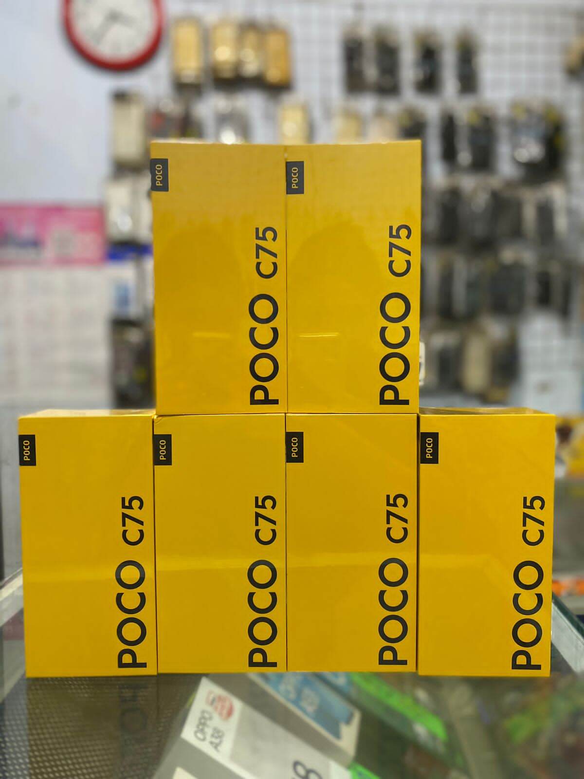 Xiaomi Poco C75 6/128GB Harga  1,449,000 Ringgit*Penghantaran Percuma