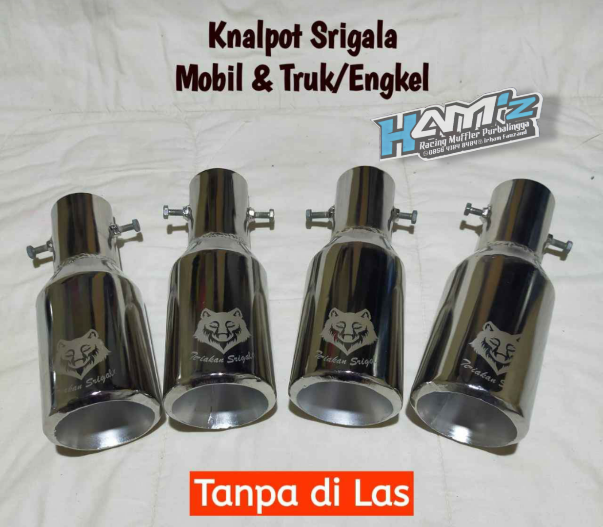 Knalpot Serigala Srigala Baud Mobil Bensin Carry Futura Grandmax T Ss Avanza Xenia