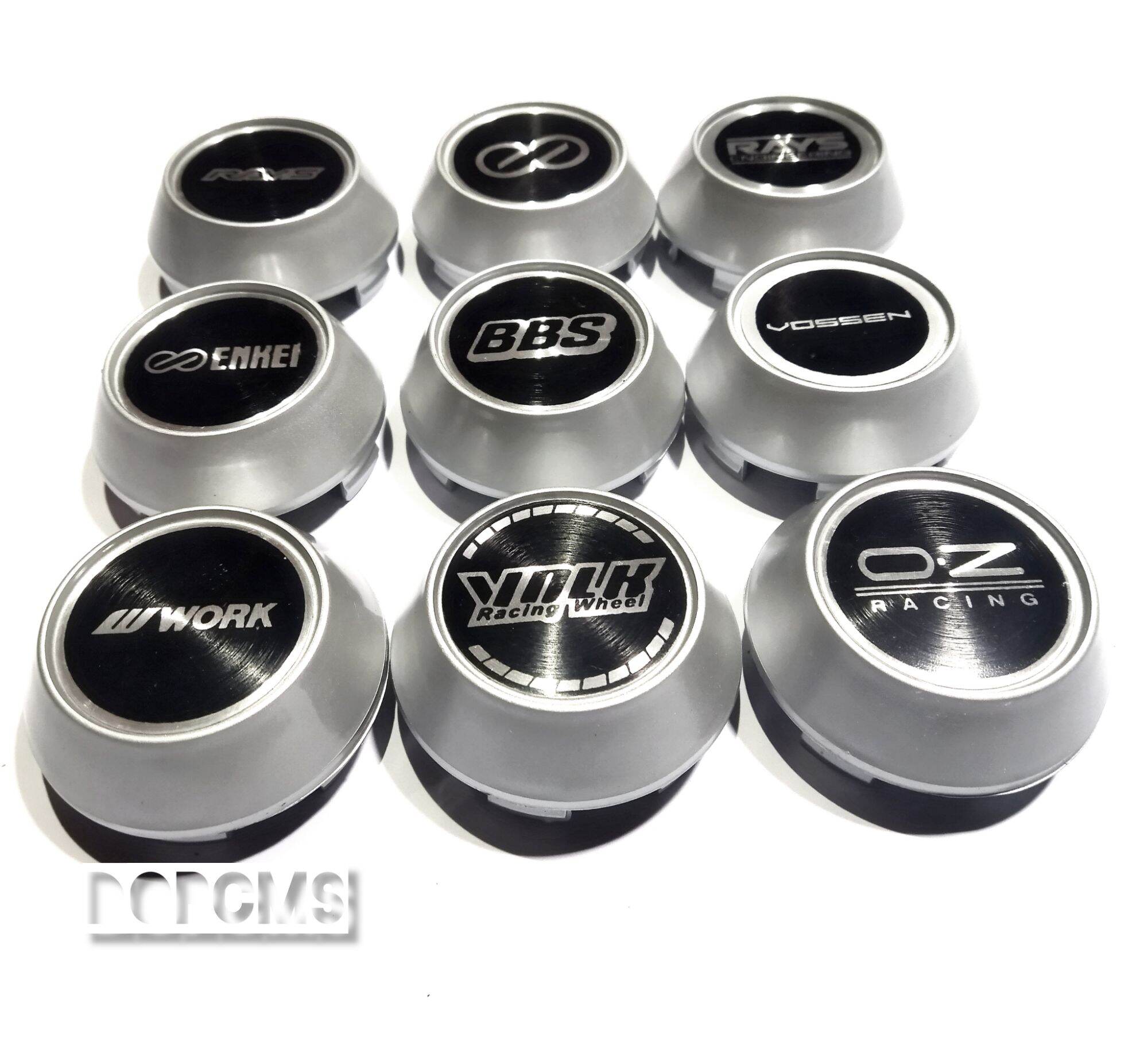 TUTUP DOP VELG BAN MOBIL KERUCUT SILVER METALIK ENKEI WORK RAYS VOSSEN DIAMETER KAKI KECIL 6CM BESAR 6.2CM COVER AS RODA BAN MOBIL Harga 24,250 rupiah*Gratis Ongkir
