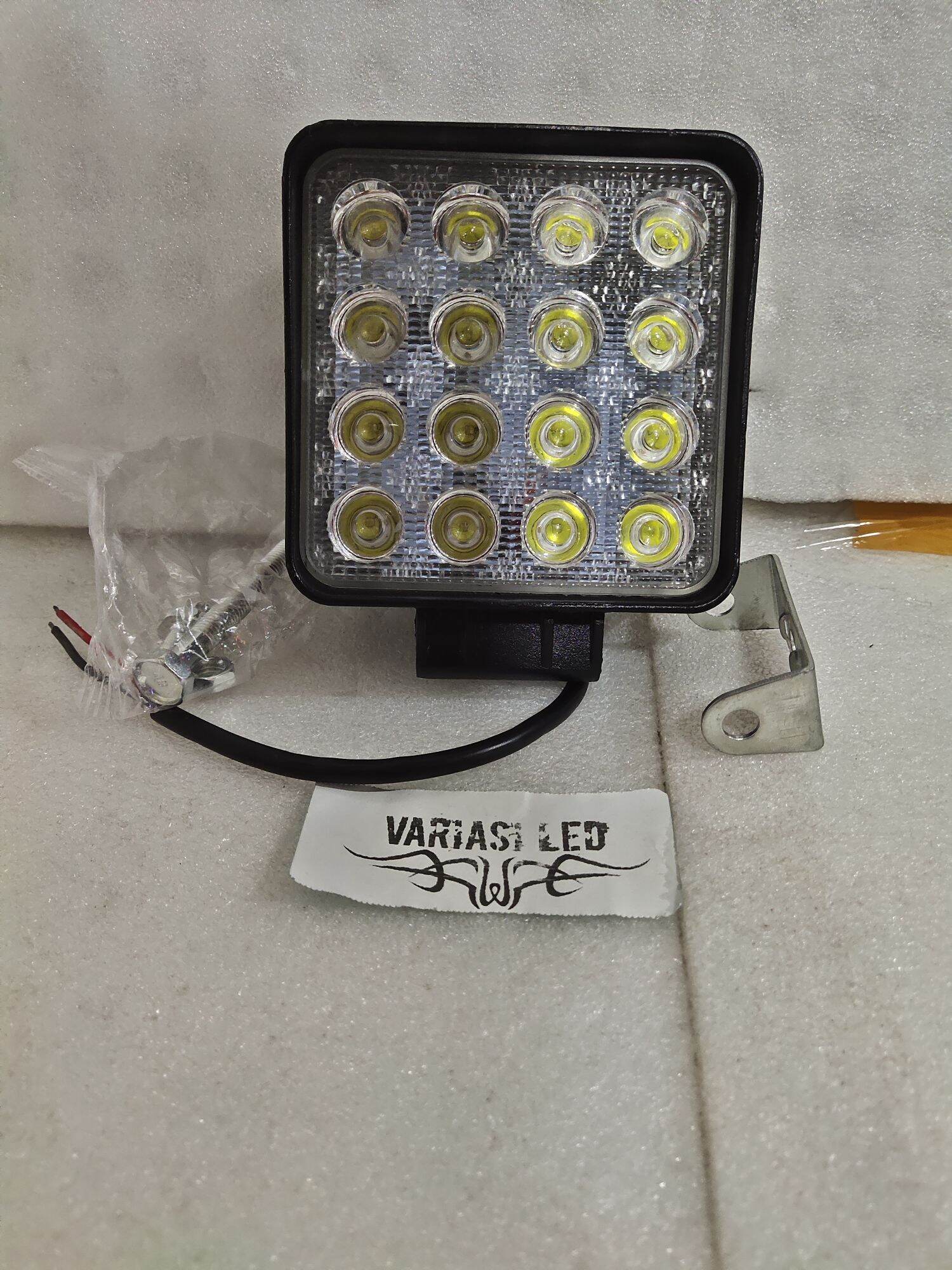 Lampu Led Sorot Tembak Tebal Worklight Mobil Truk Watt Titik Full