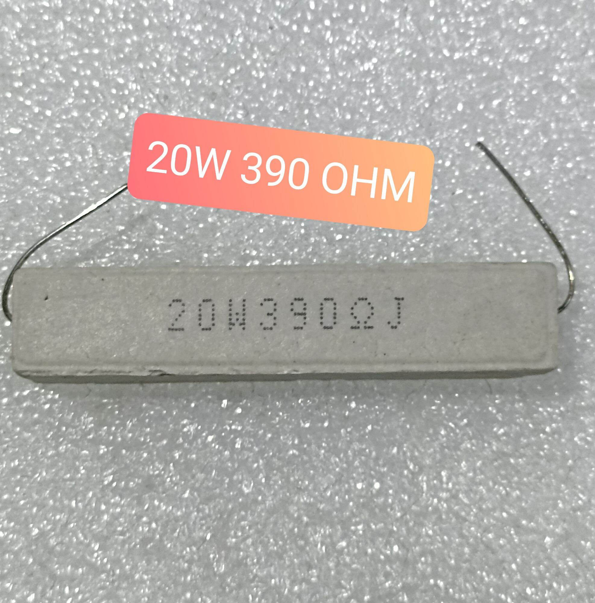 Resistor Kapur W Ohm Watt Ohm Resistor Tahanan Watt Ohm Watt Ohm Lazada