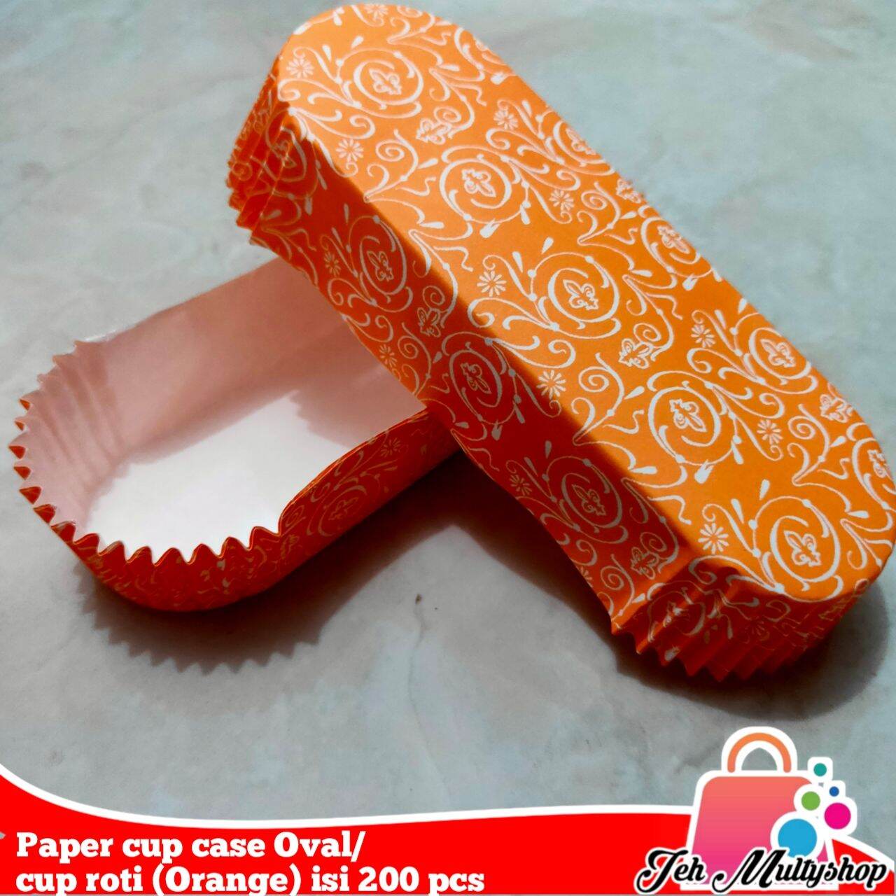 Paper cup case Oval/cup roti (Windmill) isi 200 pcs | Lazada Indonesia