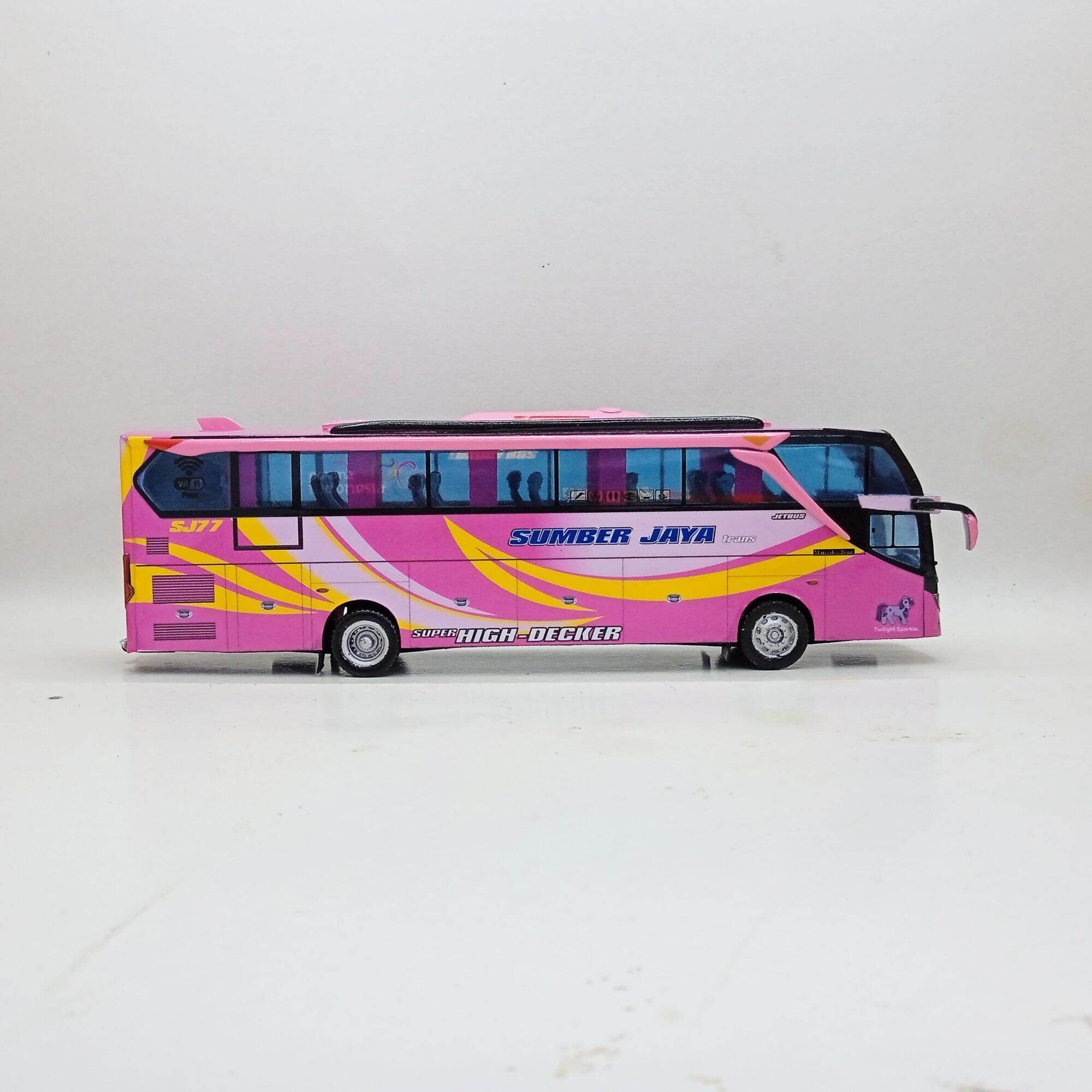 Miniatur bus SUMBER JAYA body Jb3 skala 64 | Lazada Indonesia