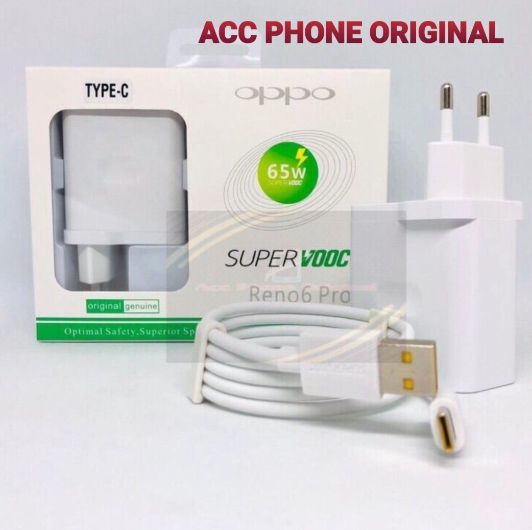 harga charger oppo reno 6 original