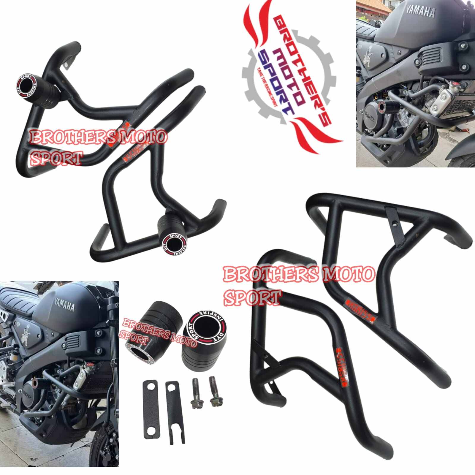 Tubular Xsr Pelindung Body Xsr Crashbar Xsr Frame Slider Xsr