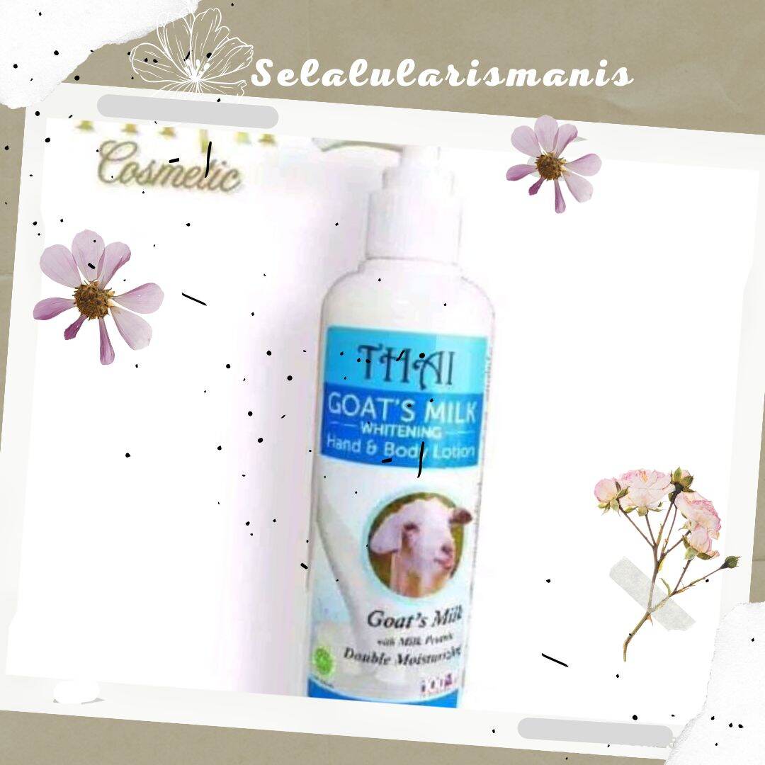 THAI Goat's Milk Hand & Body Lotion 250ml Lazada Indonesia