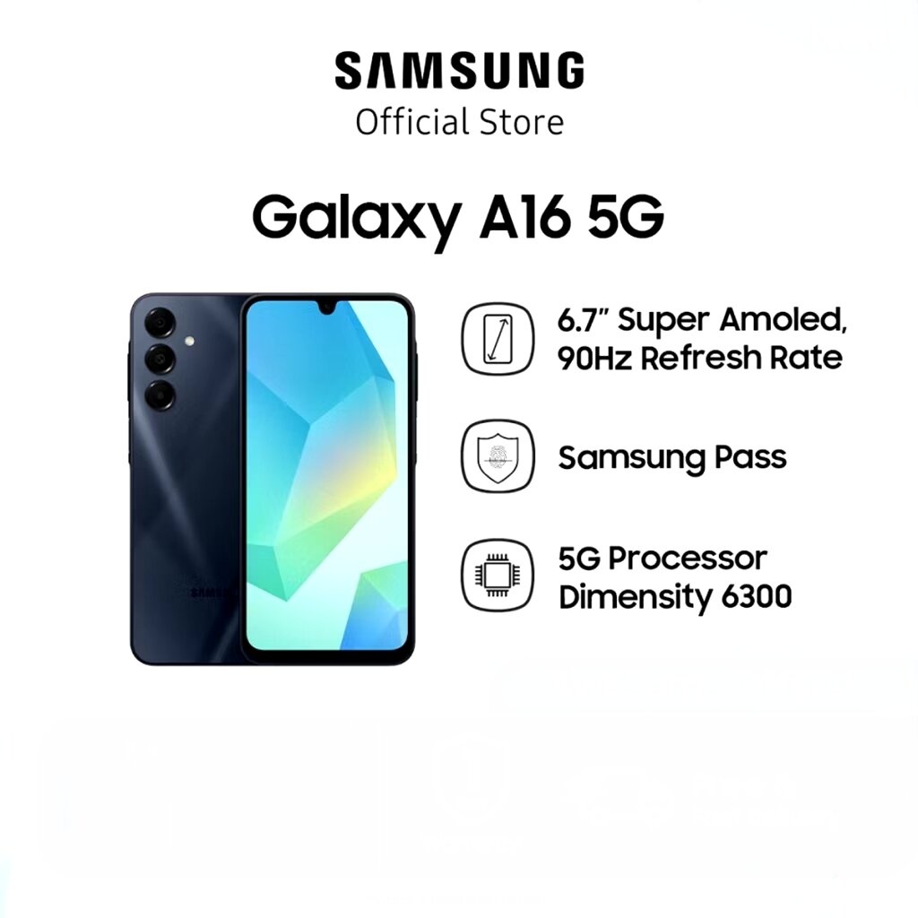 HP SAMSUNG A16 5G RAM 8/256GB GARANSI RESMI Harga 4,000,000 rupiah*Gratis Ongkir