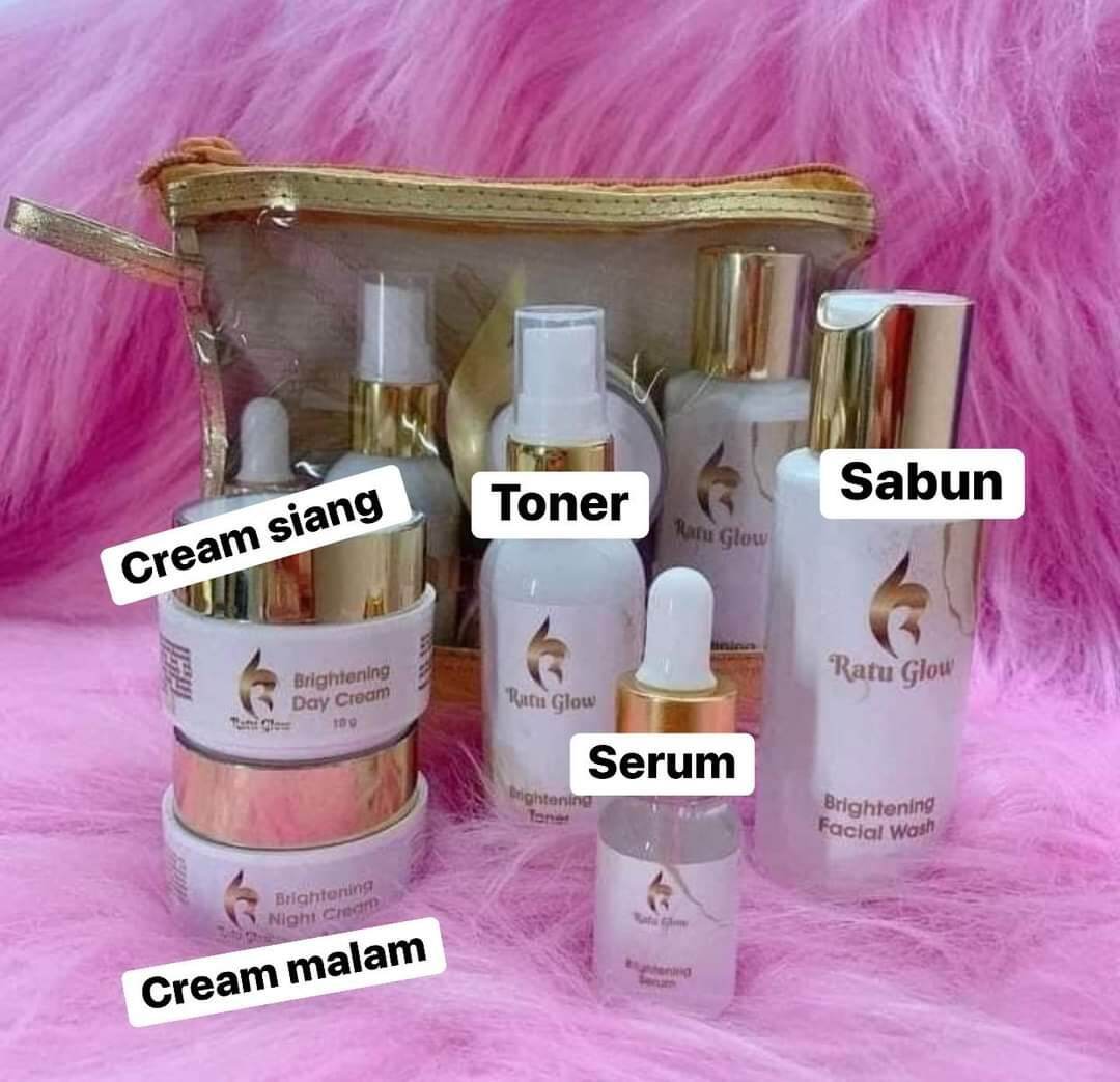 Ratu Glow Reguler Skincare Paket Acne & Brightening Bpom