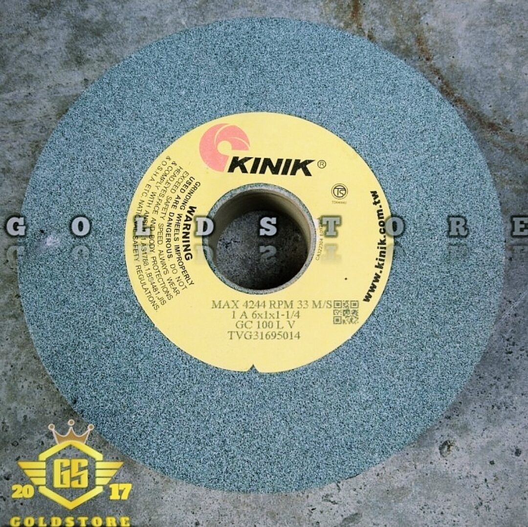 KINIK GRINDING WHEEL 1A 6x1x11/4 GC 100 LV / Batu Gerinda / Mata