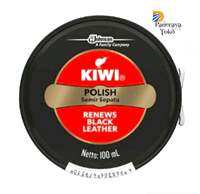 KIWI POLISH SEMIR SEPATU HITAM 175ML