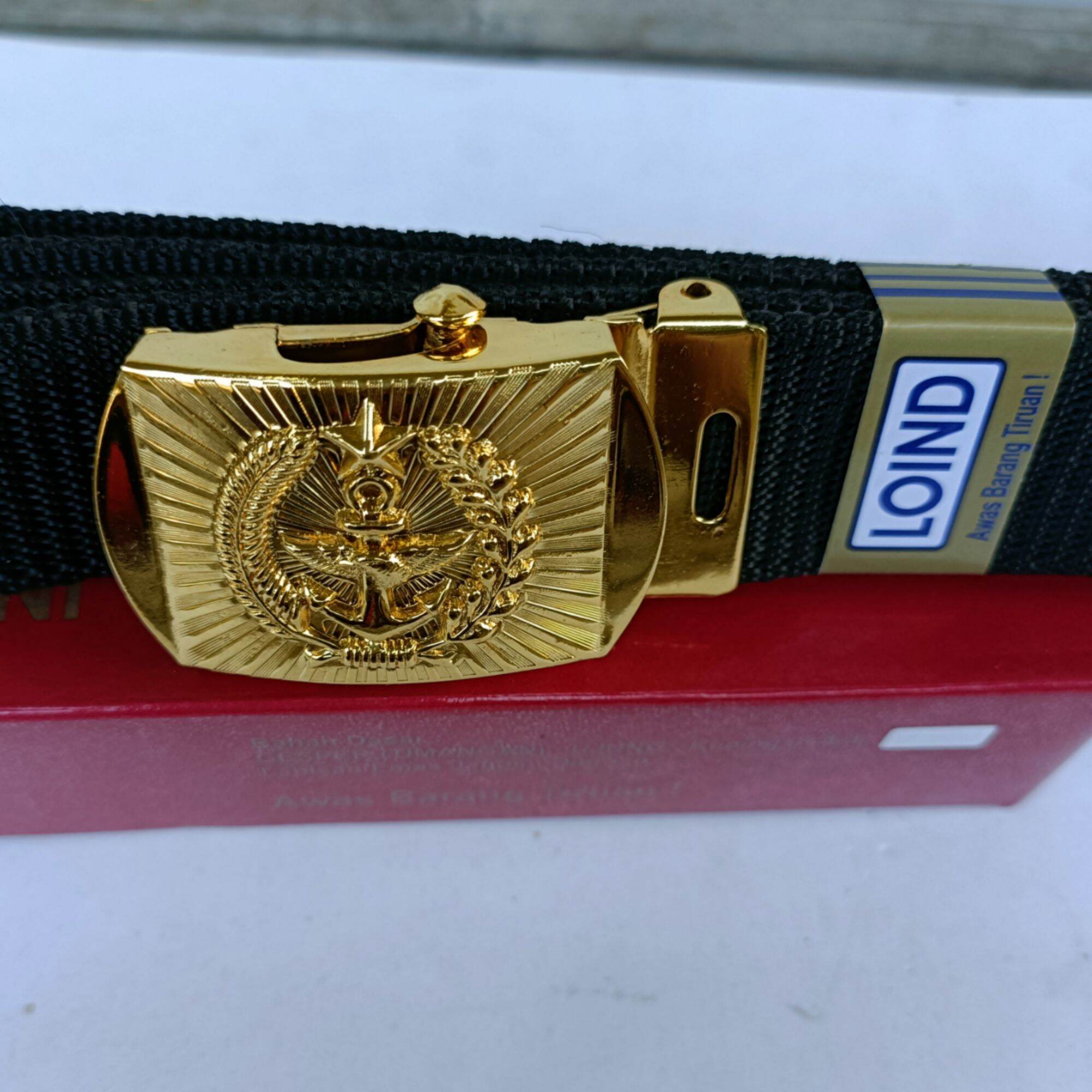 Sabuk Ikat Pinggang Tni Ad Loind Slorok Motif Lazada Indonesia