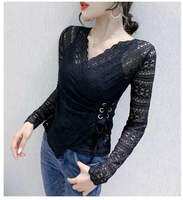 TM 2590 Blouse Ivanna lace wrap too import