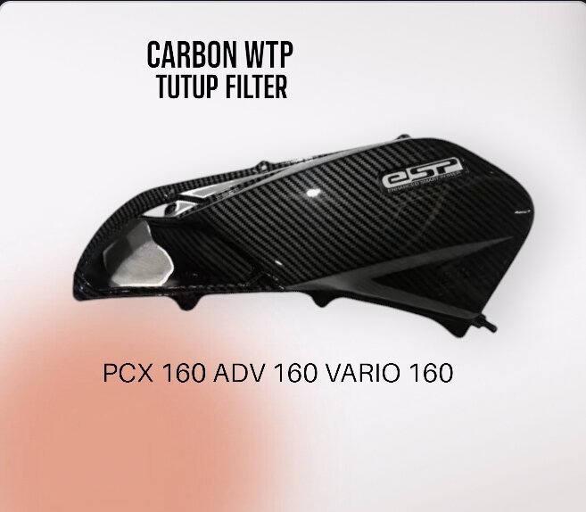 tutup filter PCX 160 carbon blue / tutup filter Vario 160 carbon / box filter PCX Vario 160 carbon / filter PCX 160 carbon Harga 1,600,000 rupiah*Gratis Ongkir
