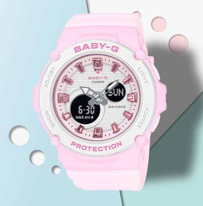 Jam Tangan Baby G Original Anti Air Sport Wanita Digital Analog