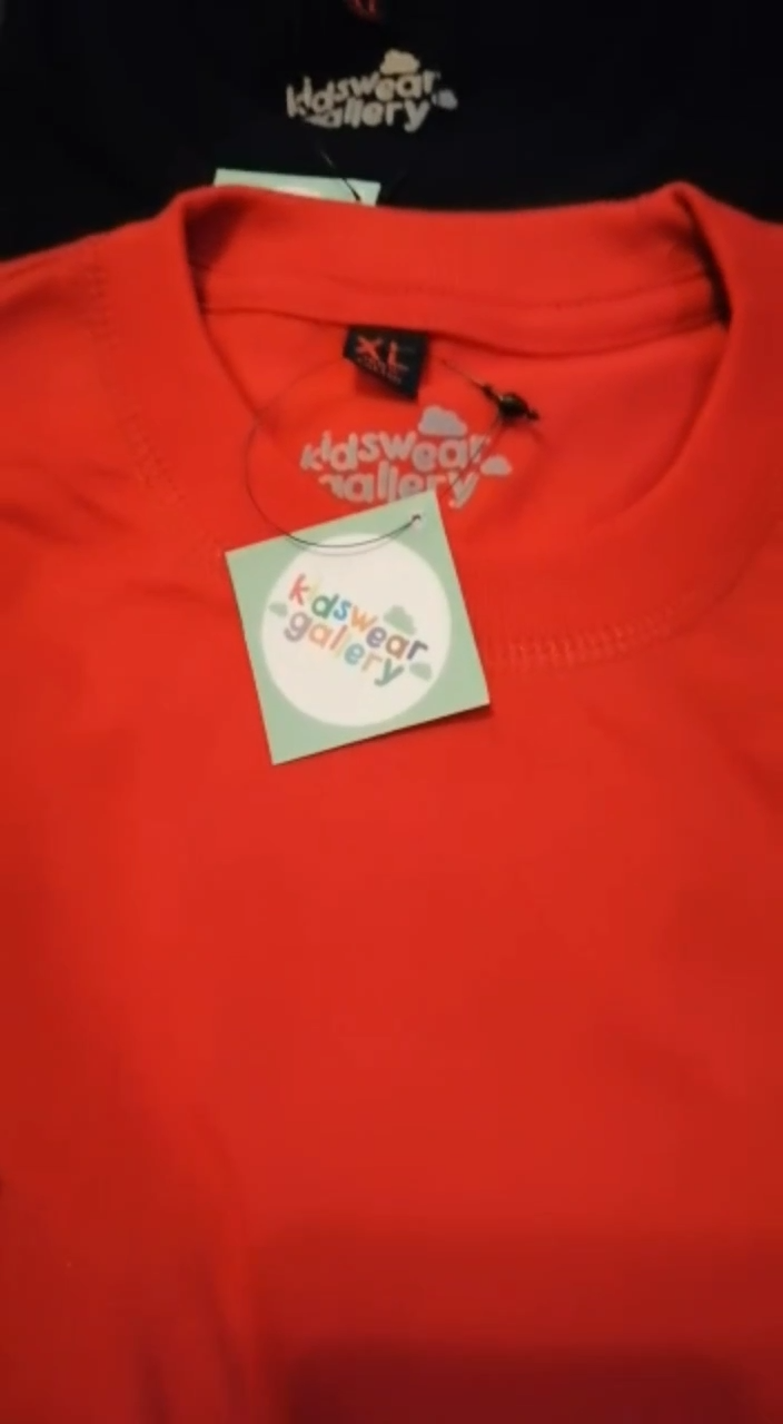 Kaos Polos Anak Lengan Panjang Cotton Combed 30s Premium Baju Kaos T Shirt Kids Unisex 1-12 Tahun